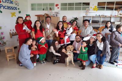 Feliz Navidad en Centro Infantil Gardner Mini Academy en Quito Valle de los Chillos